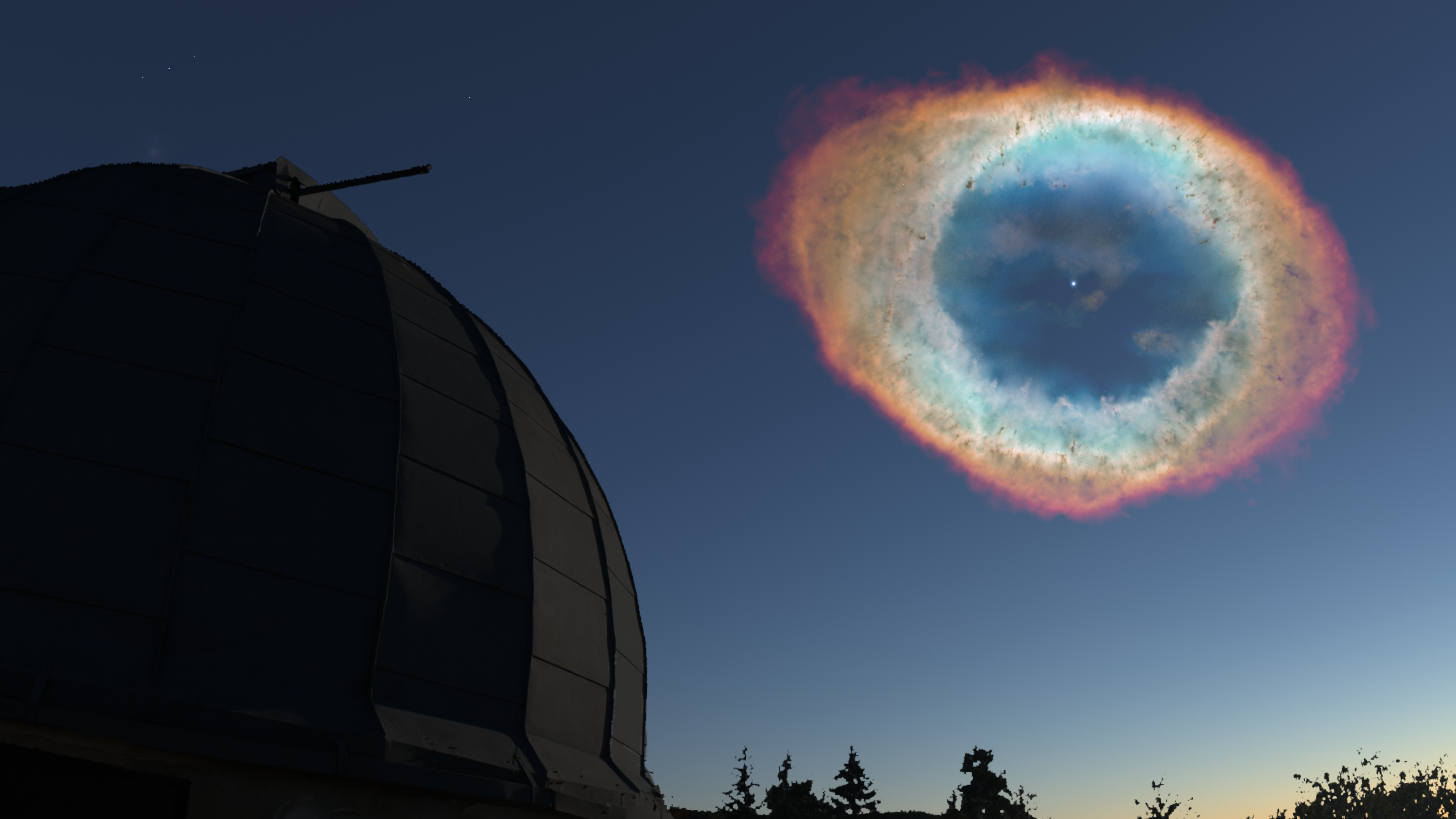 Screengrab from an unreleased video, made with SPC1 and Blender